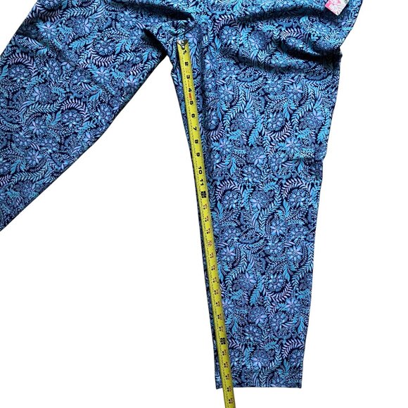 NWT Tommy Bahama Active Stretch Pull On Ankle Pants Womens XL Paisley Floral - Picture 5 of 13